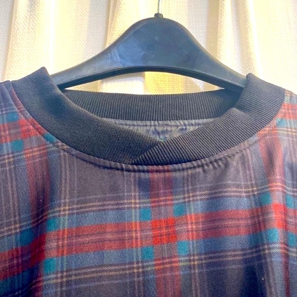 Men’s Plaid Forrester’s Outerwear Plaid Windbreaker/Rain Jacket Size Medium - Picture 3 of 9